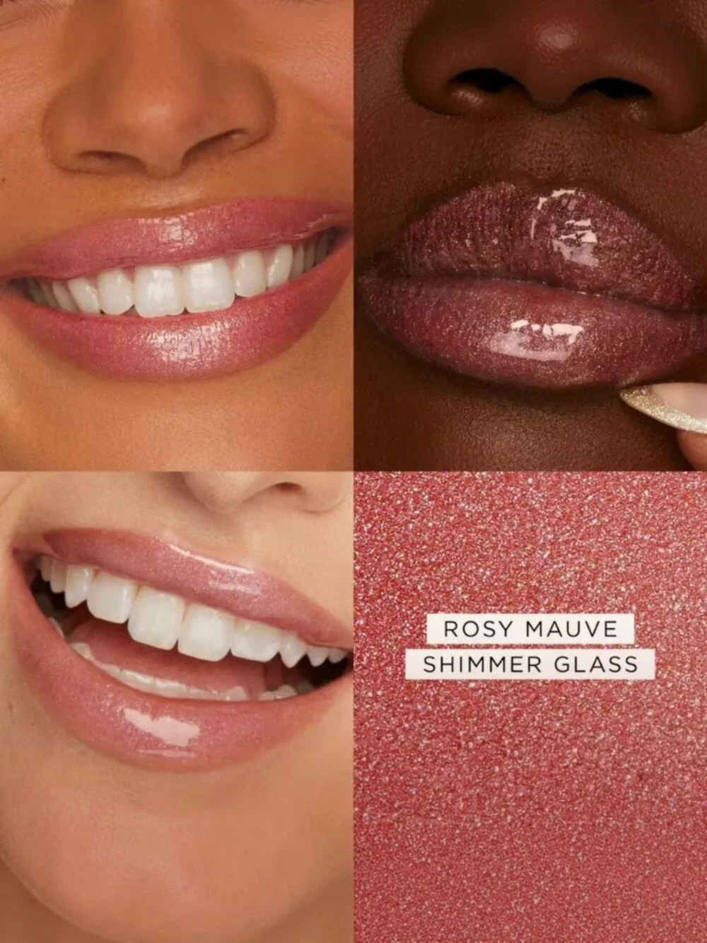 tarte Maracuja Juicy Lip Plump Shimmer Glass – Rosy Mauve / Balm/Gloss/Color NIB